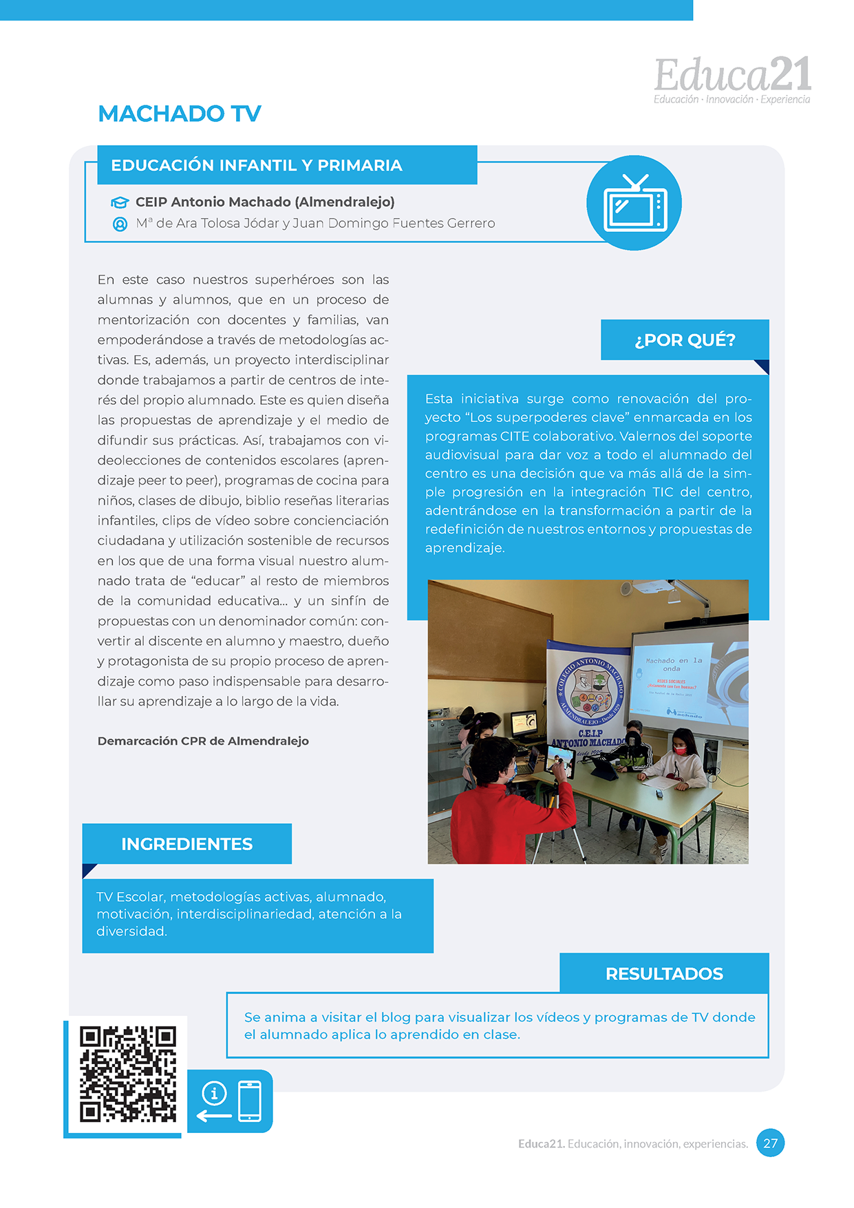 MachadoTV EDUCA revista 2021